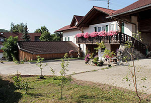 Bild: Haus Ostseite aus dem Innenhof